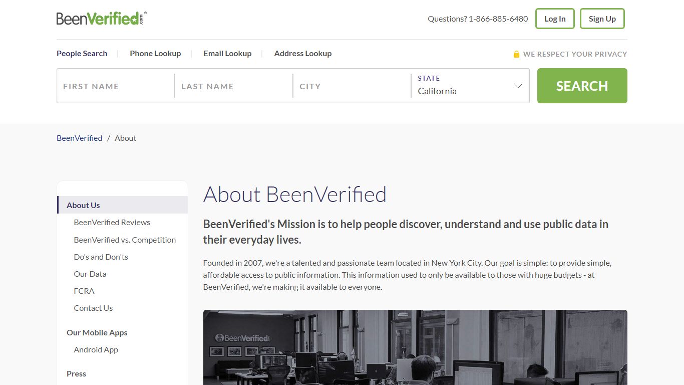 About | BeenVerified